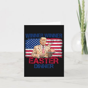 Funny Trump Gewinner Osterabend Ostertag Karte