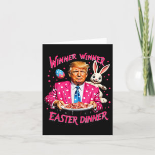 Funny Trump Gewinner Osterabend Ostertag Karte