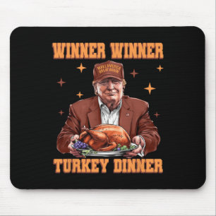 Funny Trump Gewinner Türkei Abendessen Erntedank D Mousepad