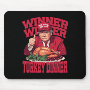 Funny Trump Gewinner Türkei Abendessen Erntedank D Mousepad