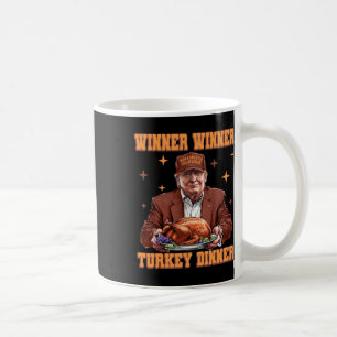 Funny Trump Gewinner Türkei Abendessen Thanksgivi Kaffeetasse