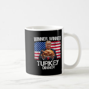 Funny Trump Gewinner Türkei Abendessen Thanksgivi Kaffeetasse