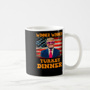 Funny Trump Gewinner Türkei Abendessen Thanksgivi Kaffeetasse