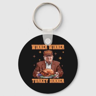 Funny Trump Gewinner Türkei Abendessen Thanksgivi Schlüsselanhänger