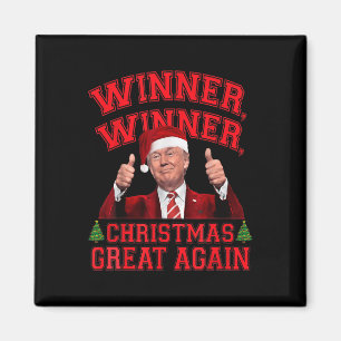 Funny Trump Gewinner Weihnachten Groß wieder Xm Magnet