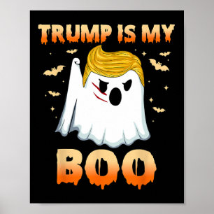 Funny Trump Ghost Halloween Trump ist mein Boo-Par Poster