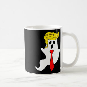 Funny Trump Ghost Trump Haair Halloween Donald Tru Kaffeetasse