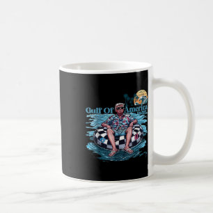 Funny Trump Golf of US America Est 2025 Retro Kaffeetasse