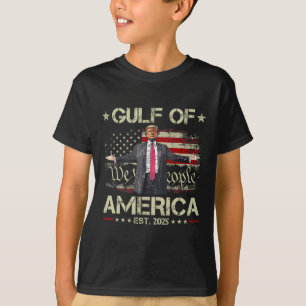 Funny Trump Golf of US America Est 2025 US Amerika T-Shirt