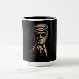 Funny Trump Golf of USA Amerika 2025 4. Juli Tasse
