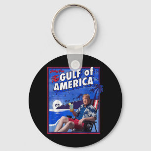 Funny Trump Golf von USA Schlüsselanhänger