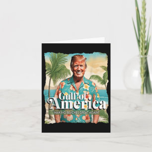 Funny Trump Grafischer Golf von US Amerika Trump M Karte
