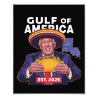 Funny Trump Gulf of US America 2025 Trump