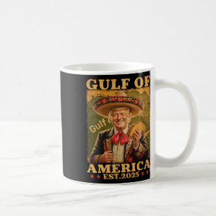 Funny Trump Gulf of US America 2025 Trump Merchand Kaffeetasse