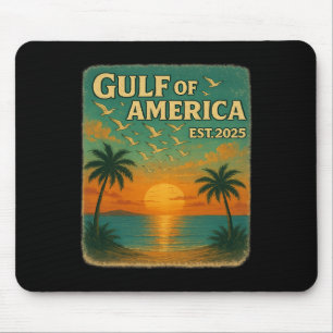 Funny Trump Gulf of US America 2025 Trump Merchand Mousepad