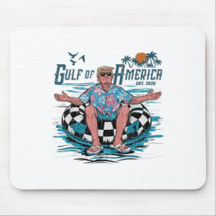 Funny Trump Gulf of US America 2025 Trump Merchand Mousepad