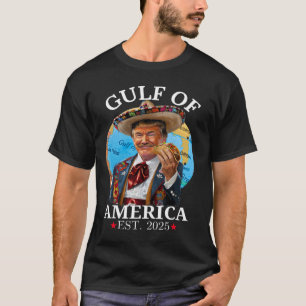 Funny Trump Gulf of US America 2025 Trump Merchand T-Shirt
