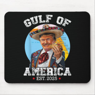 Funny Trump Gulf of US America 2025 Trump Mousepad