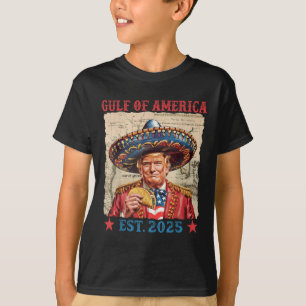 Funny Trump Gulf of US America 2025 Trump Taco Mex T-Shirt