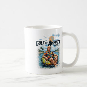 Funny Trump Gulf of US America Est 2025 Kaffeetasse