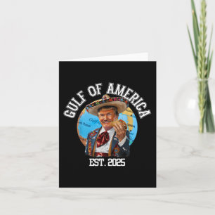 Funny Trump Gulf of US America Est 2025 Karte