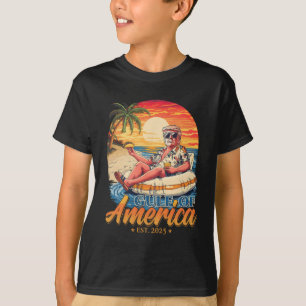 Funny Trump Gulf of US America Est 2025 T-Shirt