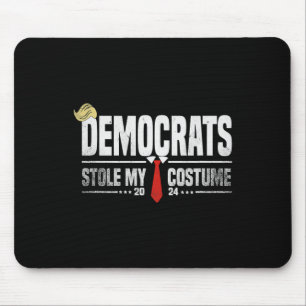Funny Trump Halloween-Kostümdemokraten stahlen mei Mousepad