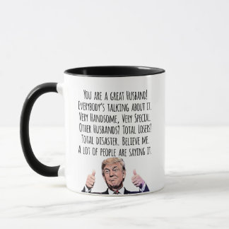 Funny Trump Husband Birthday Valentine Christmas Tasse