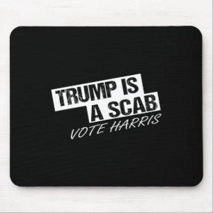 Funny Trump ist ein Scab Mousepad