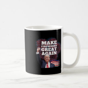 Funny Trump macht Feuerwerke wieder großartig Neuj Kaffeetasse