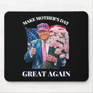 Funny Trump macht Muttertag wieder zur großen Blum Mousepad