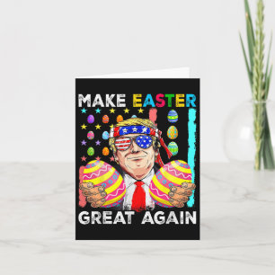 Funny Trump macht Ostern wieder groß Bunny Hunt Eg Karte