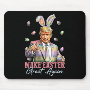 Funny Trump macht Ostern wieder groß Rabbit H Mousepad