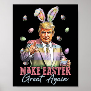 Funny Trump macht Ostern wieder groß Rabbit H Poster
