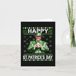 Funny Trump macht St Patricks Day wieder groß 2025 Karte