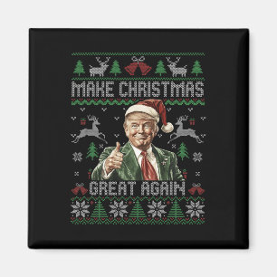 Funny Trump macht Weihnachten wieder großartig, hä Magnet