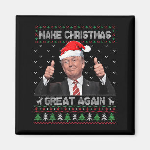 Funny Trump macht Weihnachten wieder großartig, hä Magnet