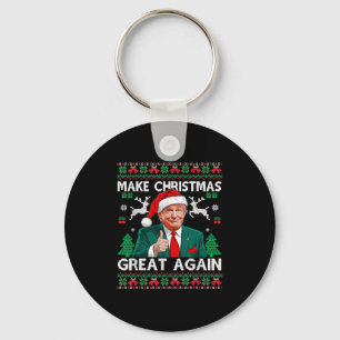 Funny Trump macht Weihnachten wieder großartig, hä Schlüsselanhänger
