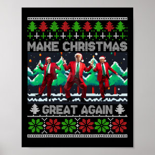 Funny Trump macht Weihnachten wieder großartig Poster