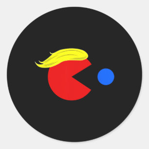 Funny Trump Man 2024 Pac T-Shirt - Trump Man Ne Pa Runder Aufkleber