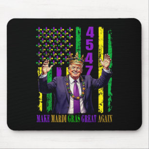 Funny Trump Mardi Gras macht Mardi Gras wieder gro Mousepad