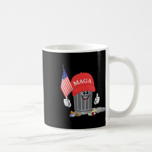 Funny Trump Mega Garbage Can Cartoon Charakter Ame Kaffeetasse