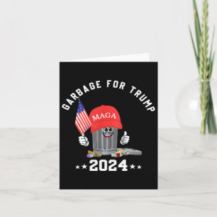 Funny Trump Mega Garbage Can Cartoon Charakter Ame Karte