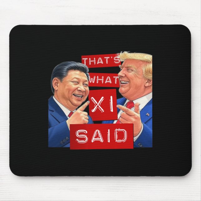 Funny Trump Meme Funny Mousepad (Vorne)