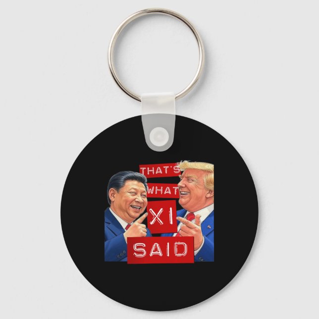 Funny Trump Meme Funny Schlüsselanhänger (Vorderseite)