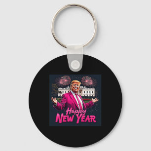 Funny Trump Neues Jahr Party 2025 Trump Neues Jahr Schlüsselanhänger