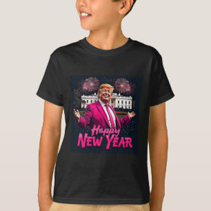 Funny Trump Neues Jahr Party 2025 Trump Neues Jahr T-Shirt
