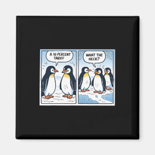 Funny Trump Pinguins Zolltarife 10% Politischer Sa Magnet