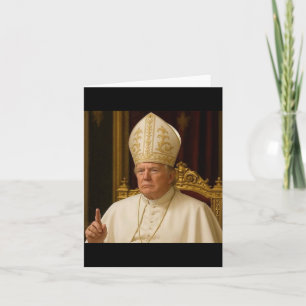 Funny Trump Pope Meme Gear katholische Vatikanisch Karte