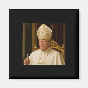 Funny Trump Pope Meme Gear katholische Vatikanisch Magnet